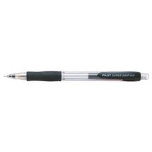 Pilot Super Grip Mechanical Pencil HB 0.5mm Lead Black/Transparent