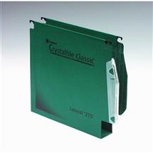 Rexel Crystalfile Classic `275` Lateral File 50mm Green (50). Product