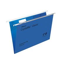 Rexel Crystalfile Classic Foolscap Suspension File 15mm Blue (50)
