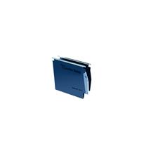 Rexel Crystalfile Extra `275` Lateral File 50mm Blue (25)