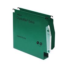 Rexel Crystalfile Extra `275` Lateral File 50mm Green (25)