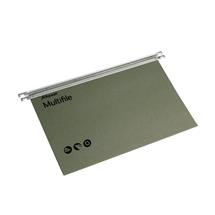 Hanging Folders | Rexel Multifile Foolscap Suspension File 15mm Green (50)