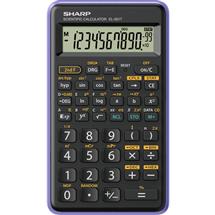 Sharp EL-501T calculator Pocket Scientific Black, Purple