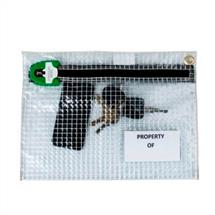 Versapak Personal Effects Security Bag 320 x 230mm Clear - ASO-PLY