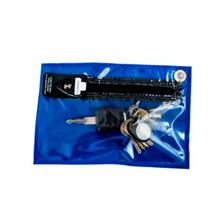Versapak | Versapak Security Key Wallet 230 x 152mm Blue - ZF1-BLS