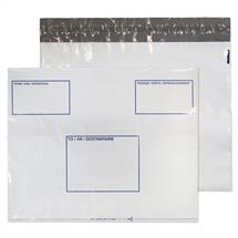 Purely Packaging | Blake POLYPOST POLYTHENE WALLET PEEL AND SEAL WHITE C3+ 330X430
