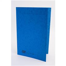 Europa Square Cut Folder Pressboard A4 265gsm Blue (Pack 50) - 4825Z