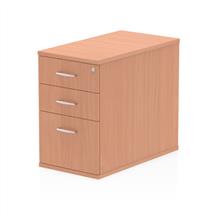 Impulse Pedestals | Dynamic I000071 office drawer unit Beech Melamine Faced Chipboard