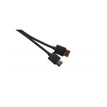 Fastflex Hdmi Cables | 2m Slim HDMI High Speed with Ethernet cable - Black