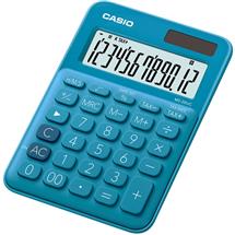 Casio Desktop Calculators | Casio Blue 12 Digit Calculator MS-20UC-BU-W-EC | In Stock
