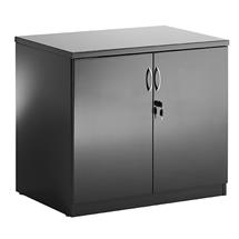 Dynamic High Gloss Cupboard Black I000733 | In Stock