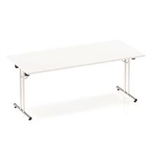 Dynamic Impulse 1800mm Folding Rectangular Table White Top I000710