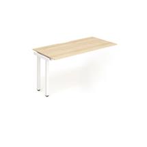 Evolve Plus 1400mm Single Row Extension Kit Maple Top White Frame