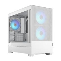 Tempered Glass PC Case | Fractal Design Pop Mini Air Mini Tower White | In Stock