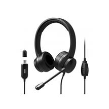 Port Designs 901605 headphones/headset Wired Headband USB TypeA