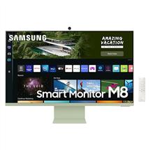 Green, White | Samsung LS32BM80GUUXXU computer monitor 81.3 cm (32") 3840 x 2160