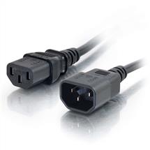 C2g Power Cables | C2G 1m 18 AWG Computer Power Extension Cord (IEC320C13 to IEC320C14)