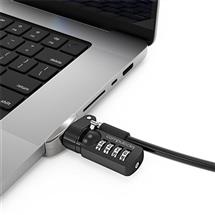 COMPULOCKS Cable Locks | Compulocks Ledge Lock Adapter for MacBook Pro 16" M1, M2 & M3 with