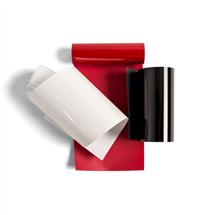Black, red, White | Cricut 2006225 self-adhesive vinyl Permanent Black, Red, White
