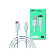 Prevo | PREVO USB-LIGHTNING-2M lightning cable White | In Stock
