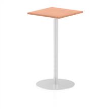 Meeting Tables | Dynamic Italia Square Poseur Table | In Stock | Quzo UK