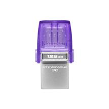 microDuo 3C | Kingston Technology DataTraveler 128GB microDuo 3C 200MB/s dual USBA +