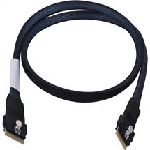 MICROCHIP STORAGE SOLUTION Serial Attached Scsi (Sas) Cables | Microchip Technology ACK-I-SlimSASx8-SlimSASx8-0.8M Black