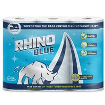 Rhino | Rhino Blue Kitchen Roll 3 Ply (Pack 3) 1105233 | In Stock