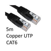 Target ERT-605 BLACK networking cable 5 m Cat6 U/UTP (UTP)