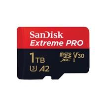 Black, Red | SanDisk Extreme PRO 1 TB MicroSDXC UHS-I Class 10 | In Stock