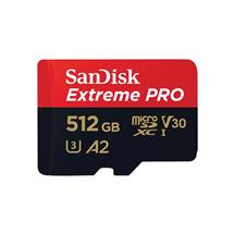 Black, Red | SanDisk Extreme PRO 512 GB MicroSDXC UHS-I Class 10
