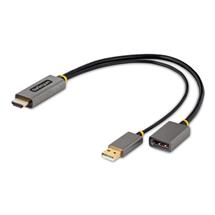 Startech  | StarTech.com 1ft (30cm) HDMI to DisplayPort Adapter Cable, Active 4K