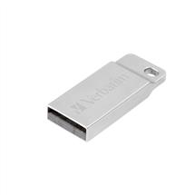 Silver | Verbatim Metal Executive - USB Drive 16 GB - Silver