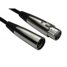Audio Cables | Cables Direct 2XLR-SV120 audio cable 20 m XLR (3-pin) Black, Silver