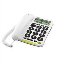 DECT | Doro 312cs Analog telephone Caller ID White | In Stock