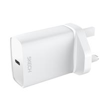 Skech SKEL-PD20-UKW mobile device charger Universal White AC Indoor