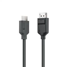 Video Cable | ALOGIC Elements DisplayPort to HDMI Cable - 1m | In Stock