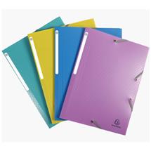 Exacompta | Exacompta 55190E folder Polypropylene (PP) Assorted colours, Blue,
