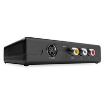 Video Signal Converters | Lindy Composite / SVideo to HDMI Converter with Audio, CE, FCC, RoHS,