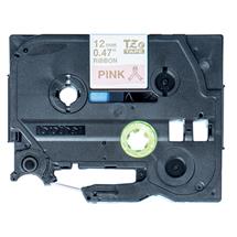 Brother TZE-RE34 label-making tape Gold on Pink | Quzo UK