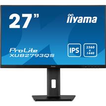 DisplayPort Monitors | iiyama ProLite XUB2793QSB1, 68.6 cm (27"), 2560 x 1440 pixels, Wide