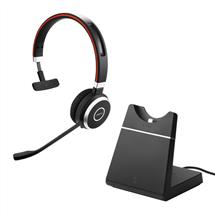 Jabra Headsets | Jabra Evolve 65 SE - UC Mono with Charging Stand | Quzo UK