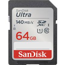 SanDisk Ultra, 64 GB, SDXC, Class 10, UHS-I, 120 MB/s, Class 1 (U1)
