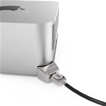COMPULOCKS Ledge | Compulocks Mac Studio Ledge Lock Adapter with Keyed Cable Lock Silver