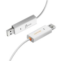 J5CREATE Cables | j5create JUC400 Wormhole™ Switch - Windows® & Mac®, White, 1.8 m