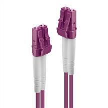 Fibre OpTic Cables | Lindy 2m LC-LC OM4 50/125 Fibre Optic Patch Cable | Quzo UK