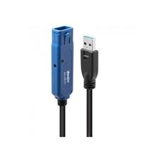 Black, Blue | Lindy 30m USB 3.0 Active Extension Pro | In Stock | Quzo UK