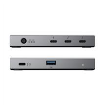 Interface Hubs | ALOGIC TB4H3TB interface hub Thunderbolt 4 40000 Mbit/s Black, Grey