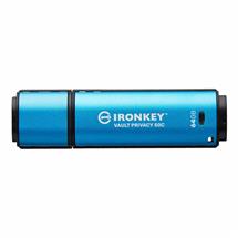 Usb Flash Drive  | Kingston Technology IronKey 64GB USBC Vault Privacy 50C AES256