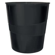 Leitz  | Leitz Recycle Papierkorb Round Recycled plastic Black